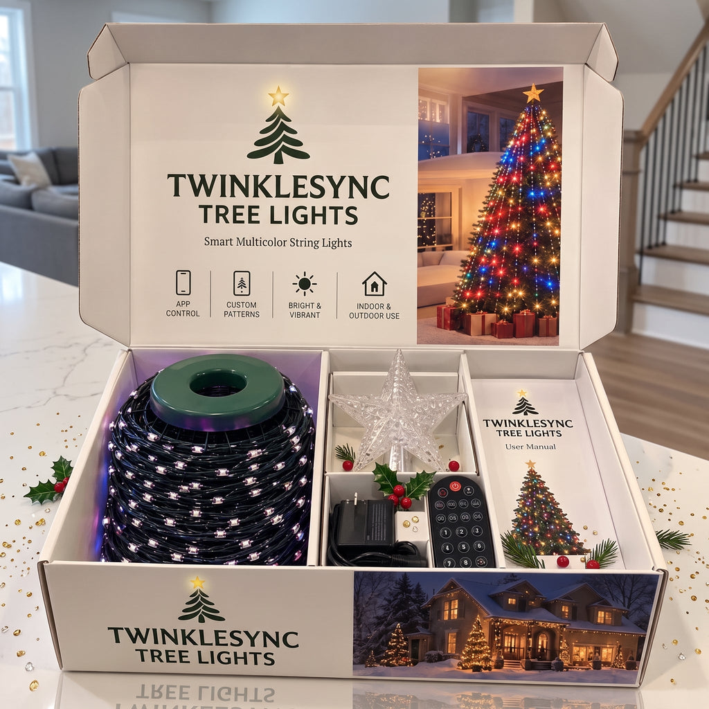 TwinkleSync Tree Lights