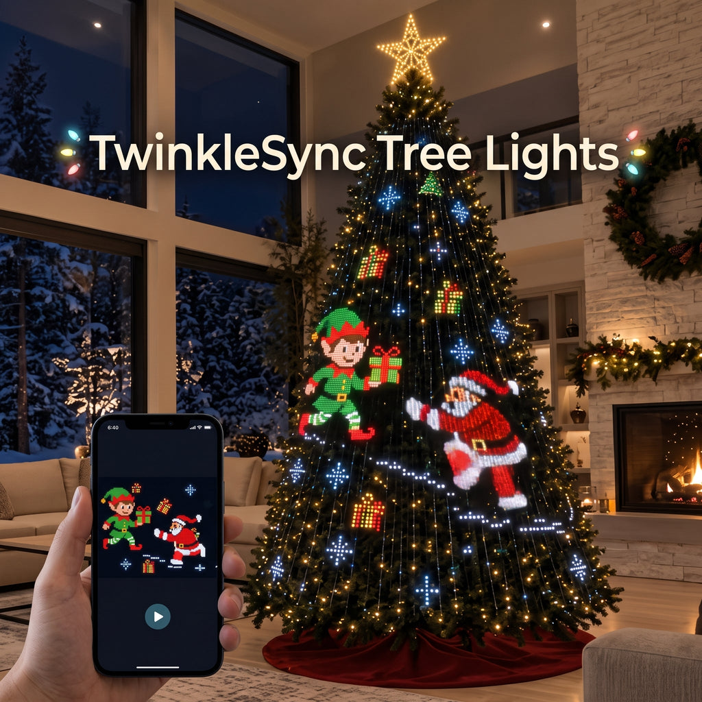 TwinkleSync Tree Lights